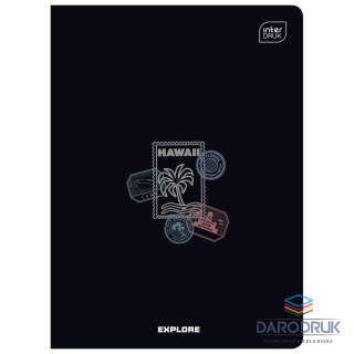 Interdruk Zeszyt A5 MIX 96k. 70g krata Interdruk (ZE96KF#2)