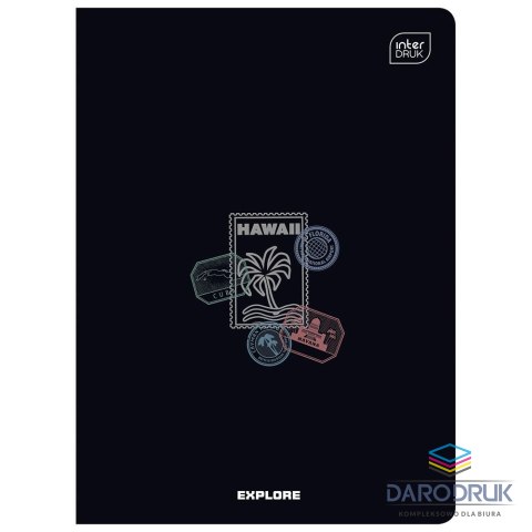 Interdruk Zeszyt A5 MIX 96k. 70g krata Interdruk (ZE96KF#2)