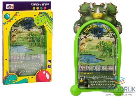 Lean Gra zręcznościowa Pinball Dinozaury Stojak Zielony Lean (18422)