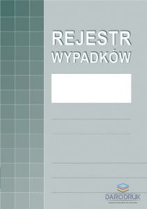Michalczyk i Prokop Druk offsetowy A4 rejestr wypadków 20k. Michalczyk i Prokop (875-1)
