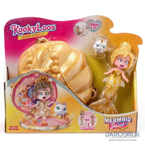 Orbico Sp. Z O.o. Lalka Kookyloos Mermaids Syrena Jewel Orbico Sp. Z O.o. (PKLSP104IN90)
