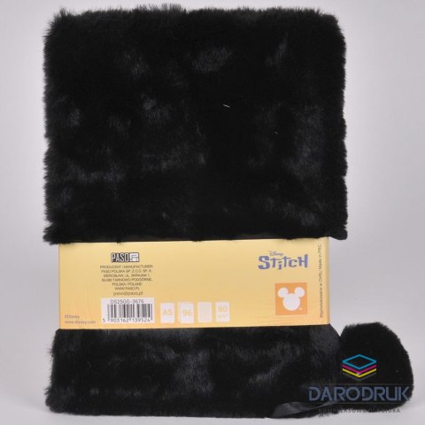 Paso Pamiętnik A5 pluszowy Stitch Paso (DS25GG-3676)