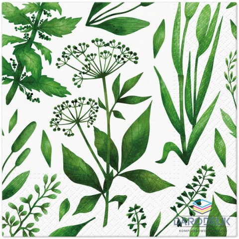 Paw Serwetki TaT Green cocktail mix bibuła [mm:] 330x330 Paw (TL124200)