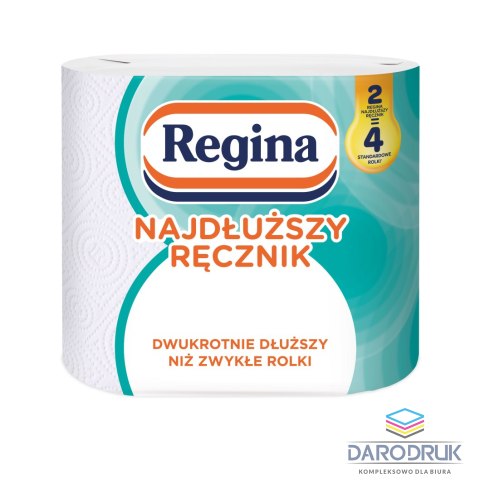 Regina Ręcznik rolka A`2 papier kolor: biały Regina (405445)
