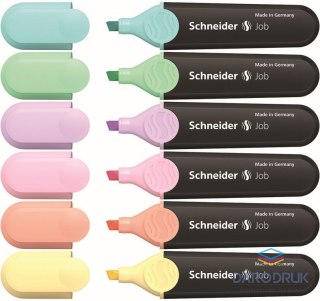 Schneider Zakreślacz Job Pastel wkład mix 1-5mm Schneider (SR115097)