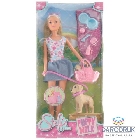 Simba Lalka Steffi na spacerze 29cm [mm:] 290 Simba (431154)