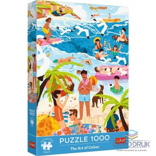Trefl Puzzle premium plus The Art of Colour: W Wakacyjnym Ferworze 1000 el. Trefl (12065)