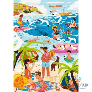 Trefl Puzzle premium plus The Art of Colour: W Wakacyjnym Ferworze 1000 el. Trefl (12065)