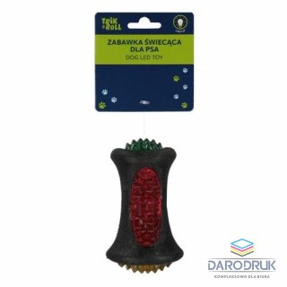 Trik Roll Gadżet Zabawka dla psa Kość świecąca 9cm Trik Roll (560689)