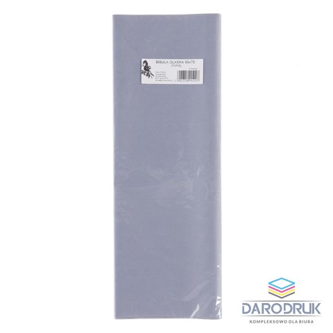 Bibuła gładka szara gładka szara 700mm x 500mm (29)