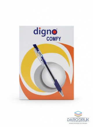 Digno Długopis Comfy wkład czerwony 0,7mm Digno (DIG124)
