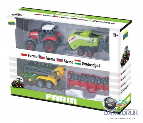 Dromader Traktor zestaw farma Dromader (130-02477)