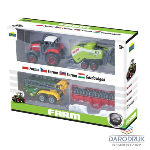 Dromader Traktor zestaw farma Dromader (130-02477)