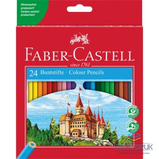 Faber Castell Kredki ołówkowe Zamek 24 kol. Faber Castell (120124)