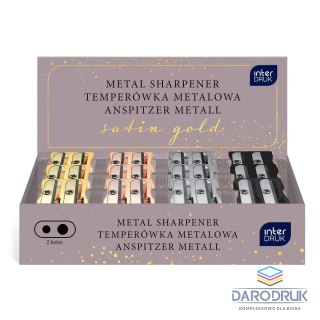 Interdruk Temperówka Satin Gold podwójna mix metal Interdruk