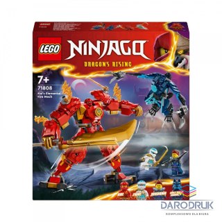 Lego Klocki konstrukcyjne Ninjago Mech żywiołu ognia Kaia Lego (71808)