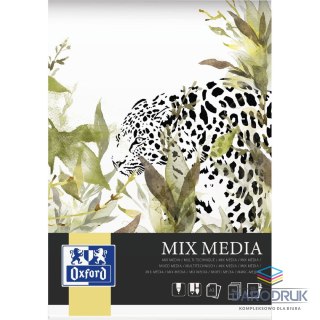Oxford Blok artystyczny DO MIXMEDIA A3 225g 25k Oxford (400166124)