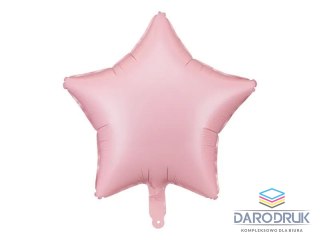 Partydeco Balon foliowy gwiazda różowa, 49cm 19cal Partydeco (FB3T-081)
