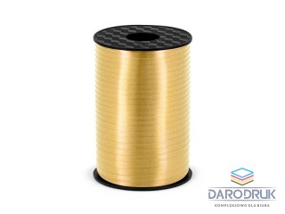 Partydeco Wstążka plastikowa złota, 5mm/225m 5x225 [mm x m] złoty Partydeco (PRP5-019)