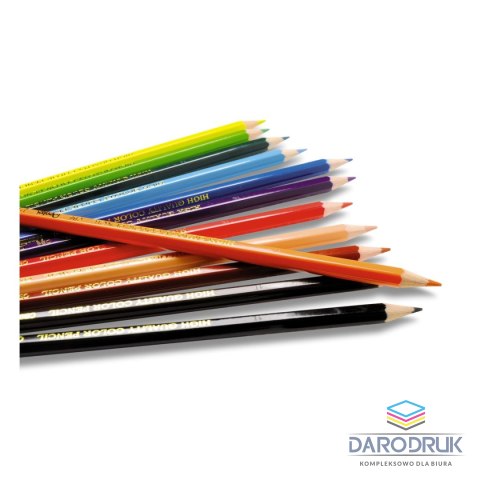 Pentel Kredki ołówkowe 12 kol. Pentel (CB8-12U)