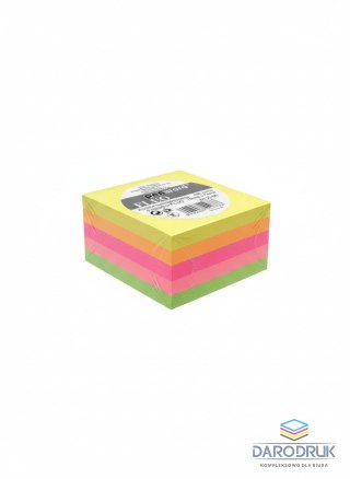 Penword Notes samoprzylepny (karteczki) 5 kol. fluo mix 450k [mm:] 75x75 Penword (ZI-65)