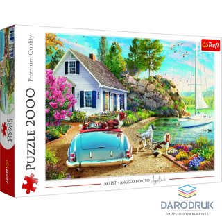 Trefl Puzzle Wakacyjna przystań 2000 el. Trefl (27124)