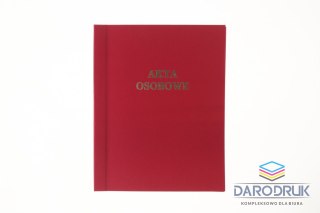Warta Teczka do akt osobowych A4 ABCDE niezadrukowana bordowy Warta (1824-339-100)