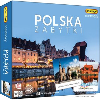 Adamigo Gra pamięciowa POLSKIE ZABYTKI Adamigo