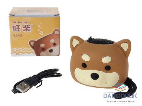 Adar Głośnik miś, 9x7x7cm, Bluetooth, kabel USB mix Adar (617063)