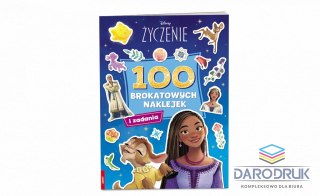 Ameet Książka dla dzieci ŻYCZENIE. 100 BROKATOWYCH NAKLEJEK Ameet (NB 9102)