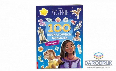 Ameet Książka dla dzieci ŻYCZENIE. 100 BROKATOWYCH NAKLEJEK Ameet (NB 9102)
