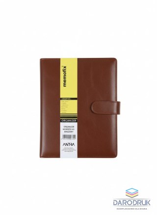 Antra Organizer MEMOFIX brązowy [mm:] 230x175 Antra (A5)