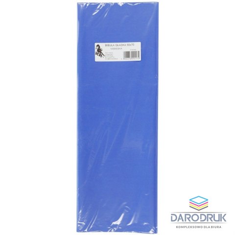 Bibuła gładka niebieska gładka niebieska 700mm x 500mm (17)