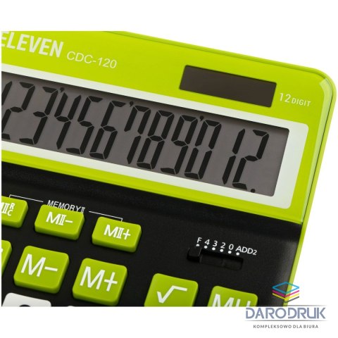 Eleven Kalkulator na biurko Eleven (CDC120BK-GNE)