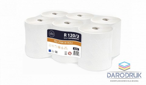 Ellis Ręcznik rolka Professional supermatic celuloza kolor: biały Ellis (4299)