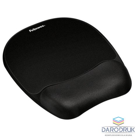 Fellowes Podkładka pod mysz Memory Foam krople rosy niebieski [mm:] 200x230 Fellowes (9176501)