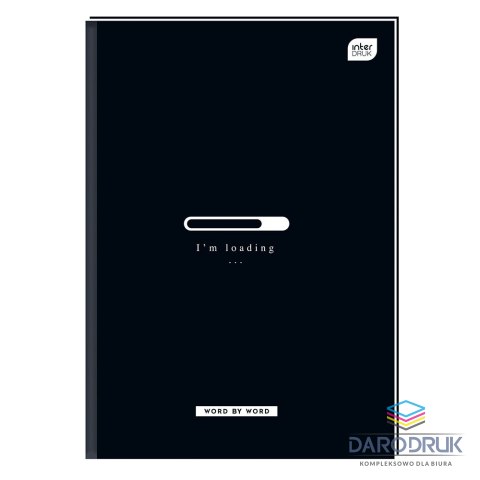 Interdruk Brulion A4 80k. 70g krata [mm:] 210x297 Interdruk (BRA480#)