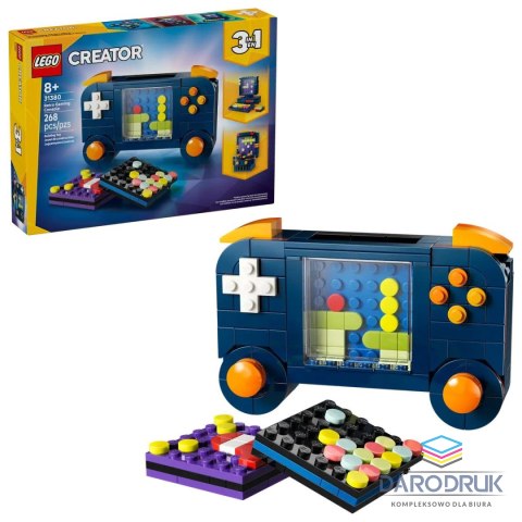 Lego Klocki konstrukcyjne Creator 3w1 Konsola do gry retro Lego (31380)
