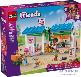 Lego Klocki konstrukcyjne Friends Piekarnia z psimi przysmakami Lego (42677)