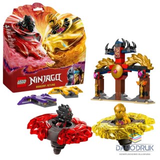 Lego Klocki konstrukcyjne Ninjago Smocze Spinjitzu — zestaw bitewny Lego (71826)