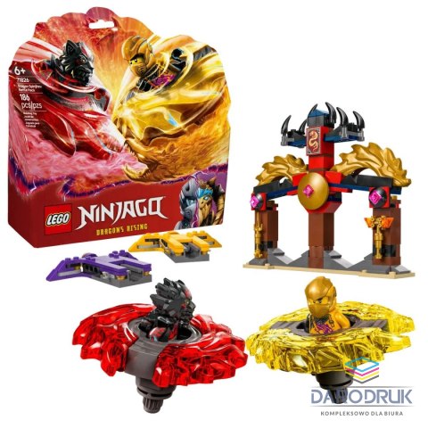 Lego Klocki konstrukcyjne Ninjago Smocze Spinjitzu — zestaw bitewny Lego (71826)