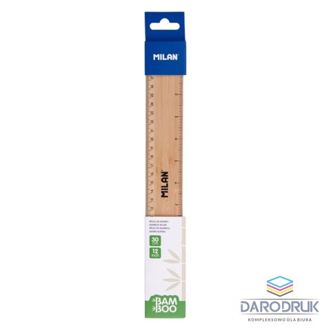Milan Linijka bambus 30cm Milan (353701BMB)