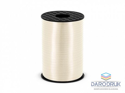 Partydeco Wstążka plastikowa 205x5 [mm x m] KREMOWY JASNY Partydeco (PRP5-079J)