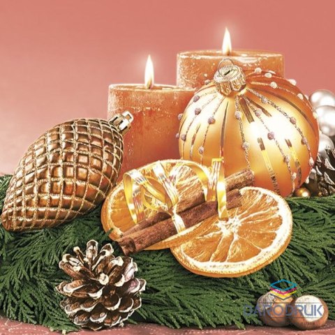 Pol-mak Serwetki Boże narodzenie mix bibuła [mm:] 330x330 Pol-mak (SL GW)