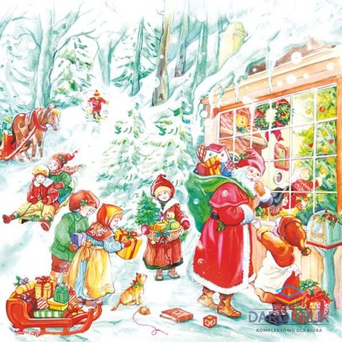 Pol-mak Serwetki Boże narodzenie mix bibuła [mm:] 330x330 Pol-mak (SL GW)