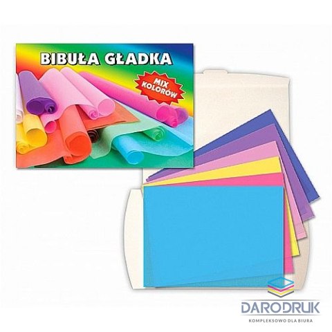 Starpak Bibuła gładka mix 240mm x 320mm Starpak (222722)