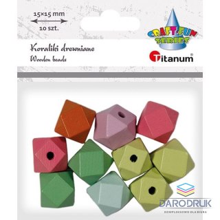 Titanum Ozdoba drewniana Craft-Fun Series koraliki Titanum (22TH401-9)