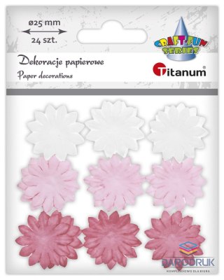Titanum Ozdoba materiałowa Craft-Fun Series kwiatki Titanum (22YX0825-16A)