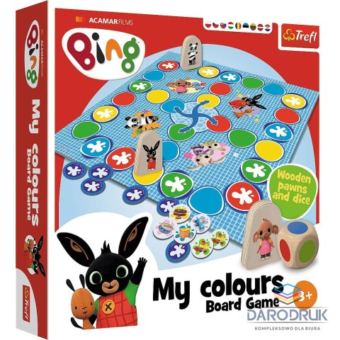 Trefl Gra planszowa Bing My colours Trefl (02256)