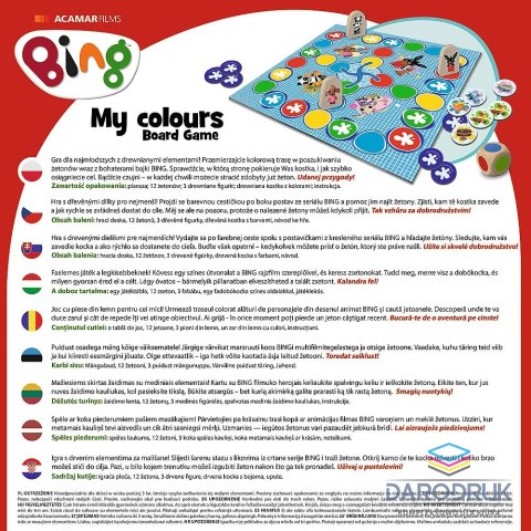 Trefl Gra planszowa Bing My colours Trefl (02256)
